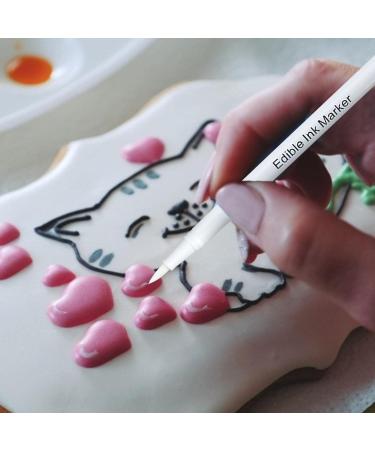 Food Coloring Food Coloring Marker Edible Hook Drawing Cake Baking Edible Food Marker Food Grade Children's Toy Dtt - Buy Online on GoSupps.com