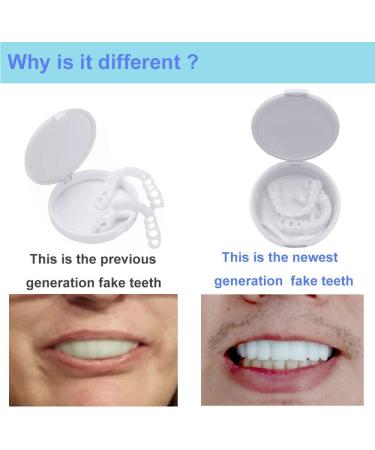 Temporary Denture Teeth - Snap-On for Instant Confidence Smile - Buy Online on GoSupps.com