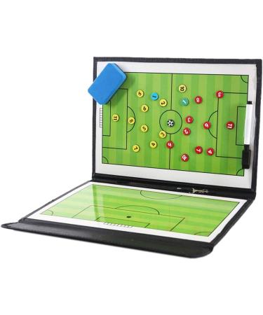 FantasyDay Soccer Magnetic Coach Clipboard with Dry Erase Zipper and Marker Pen - Foldable Portable Strategy Board Kit - Buy Online on GoSupps.com