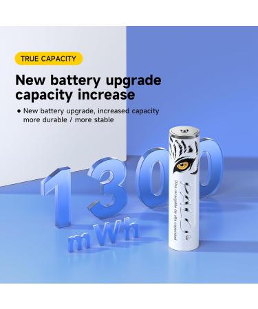 AAA Rechargeable Batteries 4 Pack - 1300mAh High-Capacity for Household & Business Devices | International Shipping - Buy Online on GoSupps.com