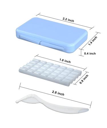 ARGOMAX Orthodontic Wax Food Grade Dental Wax - 10 Pack with Colorful Storage Box | 50 Strips Braces Wax for Braces Wearer | 10PCS, 10 Scented Varieties - Buy Online on GoSupps.com