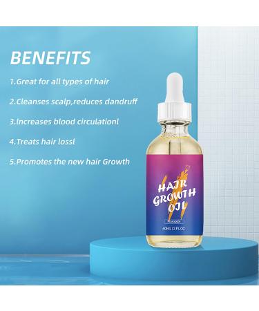 Liquide de croissance des cheveux agent fortifiant naturel liquide de croissance des cheveux 60 ml traitements doux pour cheveux avec un boost sain produit de soin des cheveux pour homme et femme - Buy Online on GoSupps.com
