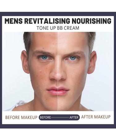 Mens BB Cream Foundation Face Tinted Moisturiser Mens Concealer Colour Correcting Cream for Cover Blemishes BB Cream Light with SPF15+ Even Skin Tone Face Cream Skin Tint Foundation Tinted Sunscreen - Buy Online on GoSupps.com