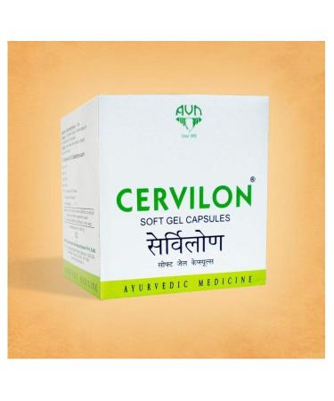 Buy AVN Cervilon Ayurvedic Herbal Soft Gel Capsules - 270 Capsules (Pack of 3) for Optimal Health | Fast International Shipping - Buy Online on GoSupps.com