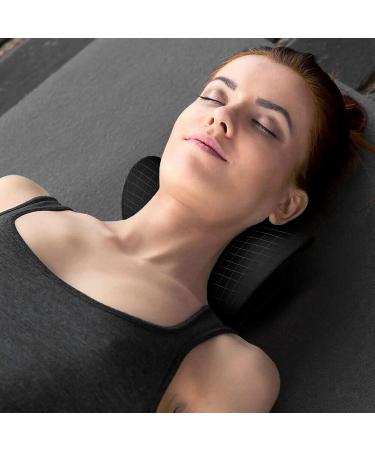 Buy New Neck Traction Cushion - Portable Cervical Spine Stretcher for Pain Relief & Tension Relief (Black) | Neck Contamination Correction & Chiropractic Support - Buy Online on GoSupps.com