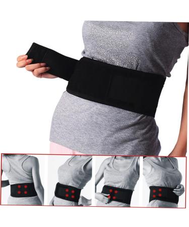 FRCOLOR 2pcs Magnetic Waist Support - Lumbar Back Support Belt for Pain Relief - Adjustable Magnetic Therapy Belt - Ideal for All Sizes - Buy Online on GoSupps.com