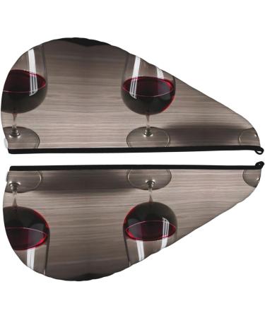 Shop Wine Bottle Glass Coral Velvet Hair Drying Cap - Anti Frizz for Curly Long & Thick Hair - Buy Online on GoSupps.com