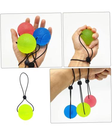 Beavorty 5-St Handle Ball Exercises - Squeeze Ball Hand Exercise Balls for Strength & Rehabilitation | International Shipping Available - Buy Online on GoSupps.com