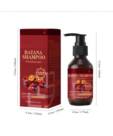 Batana Oil Shampoo for Hair Growth | Strengthens & Repairs Damaged Hair | All Hair Types | 3.51 fl oz - Best International Shipping - Buy Online on GoSupps.com