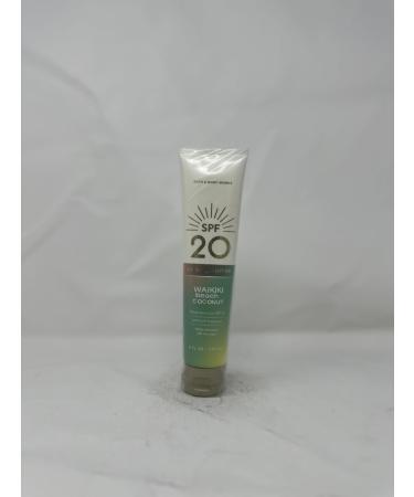 Waik Beach Coconut Sunscreen Lotion 6 oz/ 177 ml