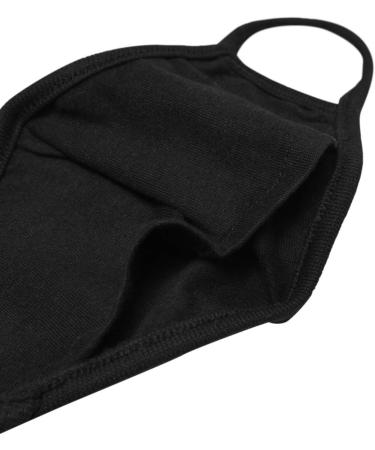 JAGO Washable Facial Mask - 2-Layer Cotton Mask with Filter Compartment for Men & Women | Available in Sets of 2/4/8/10 | Black Community & Everyday Mask - Buy Online on GoSupps.com