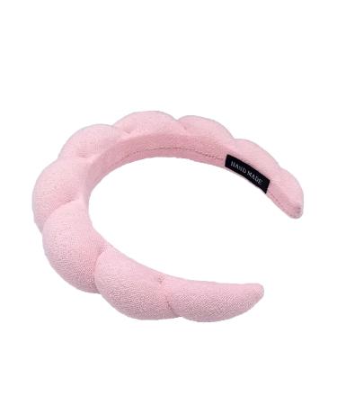 BLAISTER Spa Headband for Women - Soft Makeup and Facial Washing Headband - Cute Pink Hairband for Shower - Buy Online on GoSupps.com