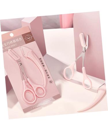 Eyebrow Trimmer Kit for Women - Curved Razor Comb & Precision Scissors for Perfect Grooming & Shaping | International Shipping Available - Buy Online on GoSupps.com