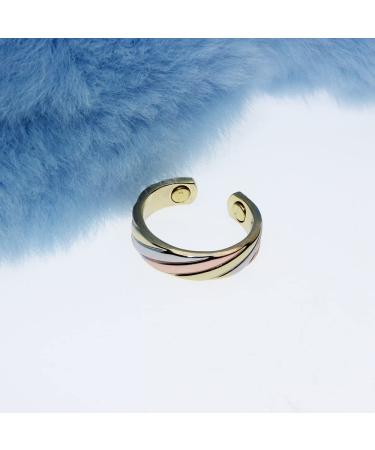 LONGRN Magnetic Copper Ring | Adjustable Size for Women with Arthritis - Buy Online on GoSupps.com
