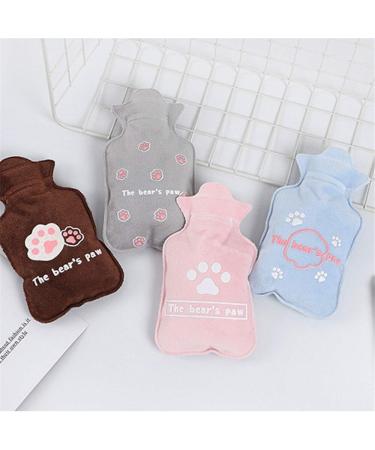 MAIES DURABLE 300ml Heat Pocket - Portable Hand Warm Water Bottle with Cute Fleece Bag for Women - Cold Resistant & Ideal for Travel - Buy Online on GoSupps.com