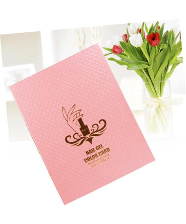 Ipetboom Nail Polish Display Card 216 Birthday Hair Color Card Scarf Ponytail Holder Dreadlock Fabric Beads Eyeshadow Palette Organizer Display Card Pink Nail Nail Polish Card 21.00X18.00X3.00CM Pink - Buy Online on GoSupps.com