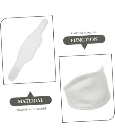 Compresse d'Huile Essentielle R utilisable Cou Enveloppement Doux en Tissu Fermeture Auto-Agrippante Pack de Soin Cervical Relaxant pour Sommeil et Bien- tre Blanc Taille - Buy Online on GoSupps.com