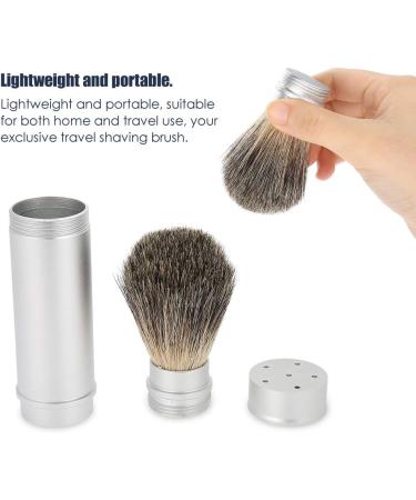 Premium Shaving Brush for Men | Portable Beard & Mustache Razor Tool | Best Bristle Hairbrush for Smooth Shaves - International Shipping - Buy Online on GoSupps.com