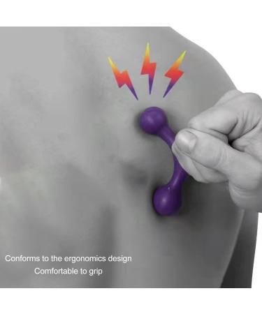 Muscle Relaxing Massage Balls - Handheld Back Pain Relief 4 Ball Set for Fatigue Relief & Daily Use - International Shipping Available - Buy Online on GoSupps.com