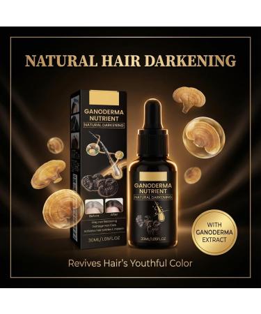 zowamap Antigreying Hair Serum Hair Darkening Serum Ganoderma Nutrient Natural Darkening Serum Restore Natural Color for Women Men 3PCS - Buy Online on GoSupps.com