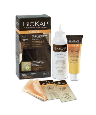 BIOKAP TINTE casta o claro dorado 140ml. produit sp cialis pour un usage quotidien peut tre utilis r guli rement selon les besoins individuels contenance 140 ml et associe fonctionnalit pratiq