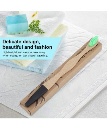 Eco-Friendly Bamboo Toothbrush for Adults | Soft Bristles & Sustainable Oral Care - Buy Online on GoSupps.com