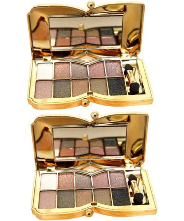 Didiseaon 2pcs eyeshadow palette eye shadow palettes eyeshadow pallete set eye shadow palette - Buy Online on GoSupps.com