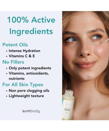 Ultra-Hydrating Squalane Face Oil | Balancing Calming Lightweight Age-Defying | Cruelty-Free Jojoba & Rosehip Oils for Men and Women - Buy Online on GoSupps.com