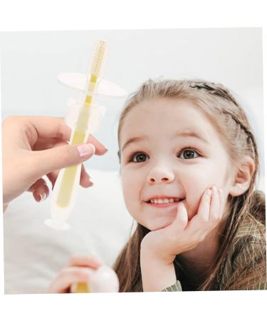 Frcolor 4-Piece Baby Toothbrush Set | Silicone Baby Toothbrushes for Children | 3D Design for Newborns & Kids | International Shipping Available - Buy Online on GoSupps.com