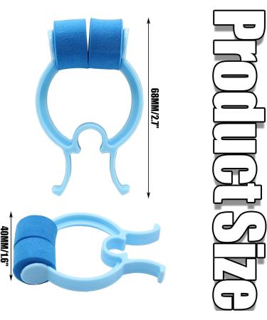 Hitefu 16PCS Plastic Nose Clips for Nosebleeds - Medical Nose Stopper Clips for Emergency Use - Buy Online on GoSupps.com