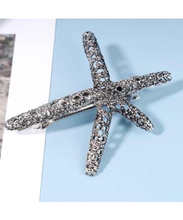 Shop Inilbran Seafest Hair Clips | Retro Silver Beach Hairpins & Headdresses for Women & Girls - Buy Online on GoSupps.com