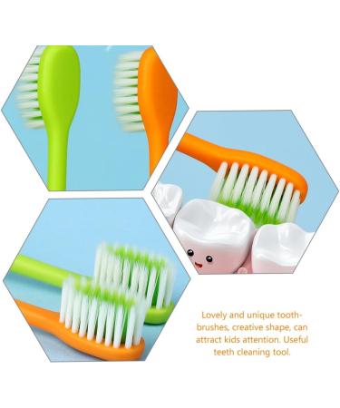 Frcolor 16 STK Carrot Toothbrush Set for Kids | Manual Oral Care & Toddler Brushes | Fun Effective Dental Care - Buy Online on GoSupps.com