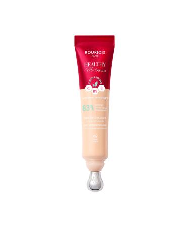Bourjois Healthy Mix 2-in-1 Corrective Serum Smoothes Fine Lines and Wrinkles Over Time Refreshes Eye Area Caffeine Vitamin C E and B5 Refreshing Applicator Ivory 11 ml