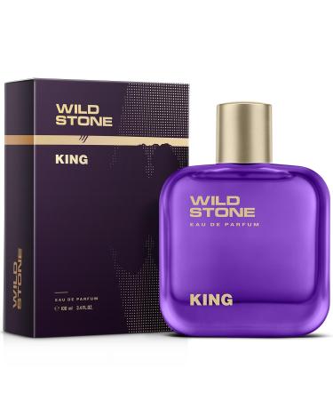 Wild - Stone's King Perfume for Men 100ml| Luxury Eau De Parfum | Long-Lasting Fragrance | Best Gift for Him l Premium Perfume for Men l Infused with Woody & Oriental Notes