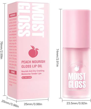huile pour les l vres 4.5g Huile pour les l vres la p che Soulage la s cheresse et apporte un soin nourrissant Lipsticks - Buy Online on GoSupps.com
