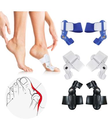 ALINZO Bunion Corrector for Women - Hallux Valgus Big Toe Separators & Straightener with Hammer Toe Splint Pad (White) - Buy Online on GoSupps.com