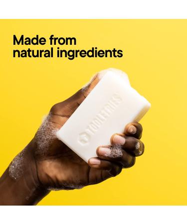 Tooletries Noosa Beach Swell Soap Bar - Men's Refreshing & Moisturizing Wash Bar - Long-Lasting, Vegan, Natural Ingredients - 200g/7oz - Buy Online on GoSupps.com