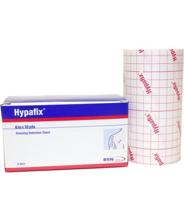 HypaFix Dressing Retention Sheets  6 x 10 Yards