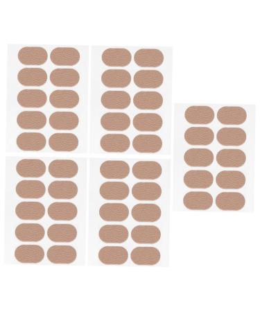 GLEAVI 5sheets Corn Stickers Grinding Foot Stickers Oval Heel Stickers Toe Corn Pads Toe Corn Remover Feet Protectors Pads Callus Protection Pads Callus Remover Sticker Simple