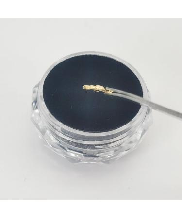 Chamon 8K Solid Gold Revolver Tooth Gem - Luxury Real Gold Gems Inlaid Zircon DIY Art Aesthetic Smile Decoration (Revolver) - Buy Online on GoSupps.com