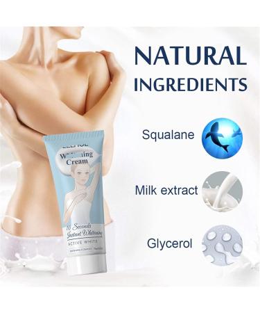 Instant Brightening Cream 10 Seconds Advanced Brightening Body Cream Peeling Whitening Complex Underarm Cream - Buy Online on GoSupps.com