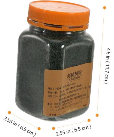 HOMSFOU 1 Sponge Landscaping Tree Powder Plant Diorama Grass Realistic Moss Powder Dense Botanical Powder Dark Green 11.7X6.5cm - Buy Online on GoSupps.com