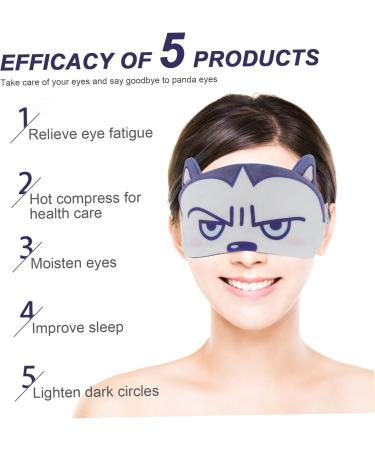 Fomiyes 8-Piece Cooling Eye Mask Set - Comfortable Migraine Relief & Sleep Mask for Swelling & Darkness - Buy Online on GoSupps.com