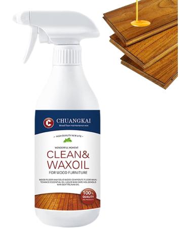Wood Finishing Wax 16.9oz Liquid Floor Wax - Floor Liquid Cleaner Liquid Furniture Wax Cleaning And Maintenance Agent For Brightening Home Rowces - Buy Online on GoSupps.com