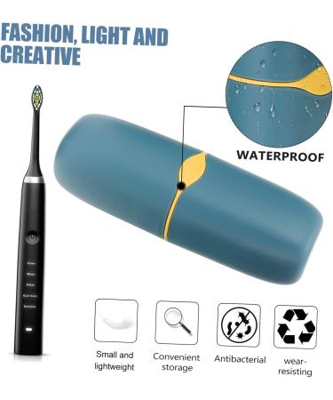 Buy Tovinanna 2-Piece Travel Toothpaste & Toothbrush Holder - Durable Outdoor Case for Easy Storage - Ideal for Travel - Buy Online on GoSupps.com