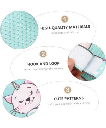 Mipcase Pet Cat Harness Reflective Vests Dog Walking Leash Cat Mesh Vest Cat Vest Dog Leash Outdoor M Light Green - Buy Online on GoSupps.com