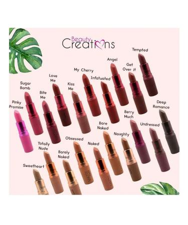 Beauty Creations Matte Lipstick (Obsessed) - Long-Lasting Vibrant Color | Shop Internationally at Your Store Name - Buy Online on GoSupps.com