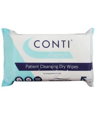 Conti Super Soft Cleansing Dry Wips Ultimate softness and absorbency wiping size: 32 x 30 cm 100 towels p Pack 3 pieces of wipe size - 32cm x 30cm three -pack
