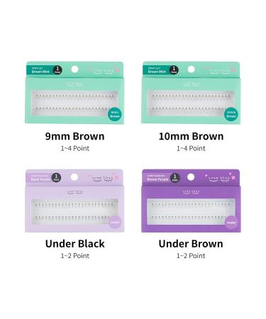 Buy CCAMBBAK Original Light/Thick Eyelashes - 12mm Thick Black 2Point | International Shipping Available - Buy Online on GoSupps.com