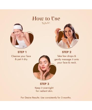 VAYUP Facial Beauty Oil enriched with Kumkumadi Tailam - 100% Natural Face Oil Gives Natural Glow to Your Face A Unique Blend of 5 Precious Oils with Potent Herbs - 25 ml - Buy Online on GoSupps.com